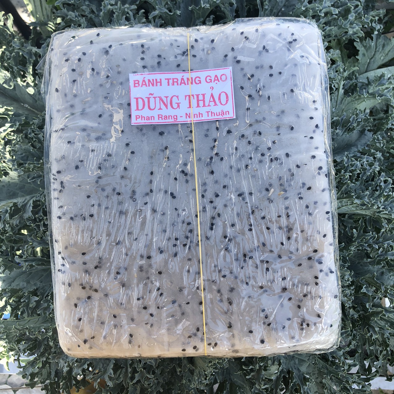 Bánh Tráng Mè Đen Phan Rang 1 Xấp 2kg (100 cái)