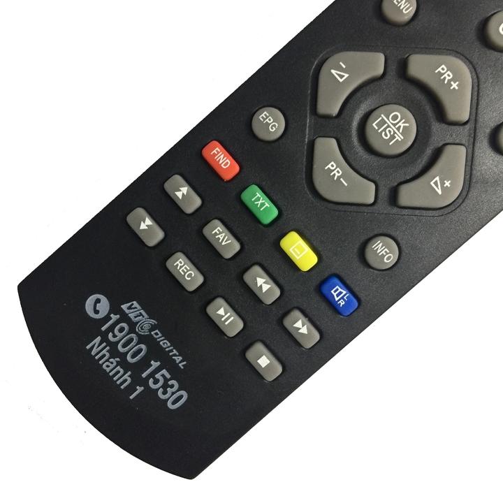 [HCM]Remote điều khiển đầu thu VTC kỹ thuật số KTS