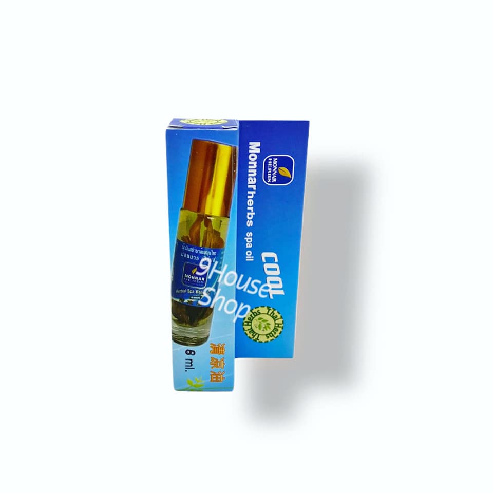 01 Dầu Lạnh Monnar Herbs Thái Lan 8ml (Cool Balm)