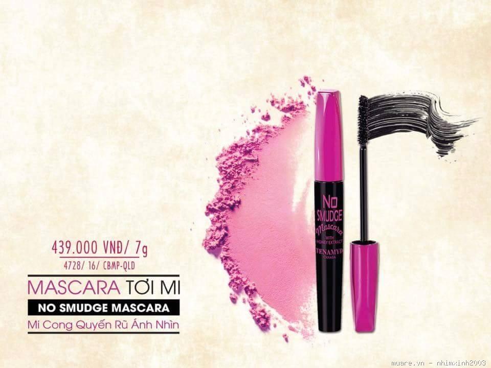 Mascara Tenamyd No Smudge Mascara làm tơi mi
