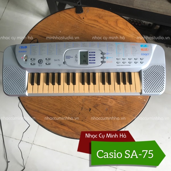 Đàn Organ Casio SA-75 đã qua sử dụng, chơi tốt mọi chức năng