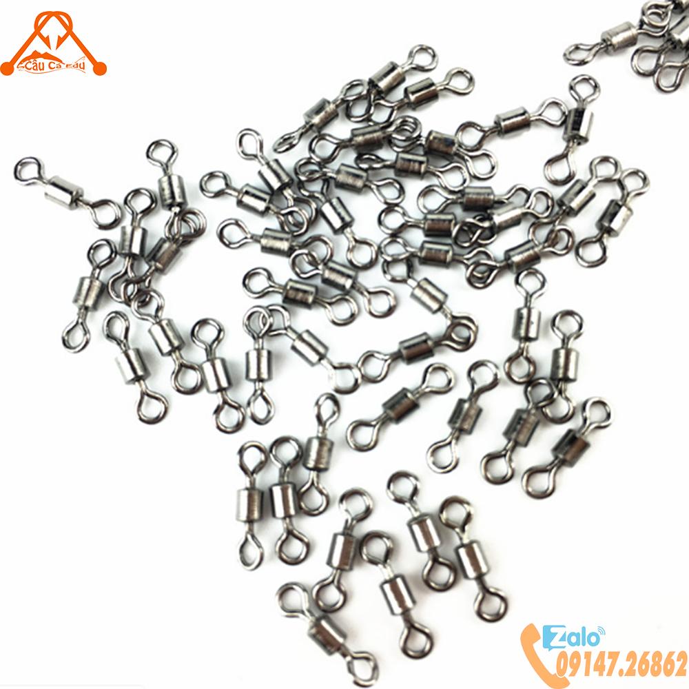 Khóa Link Câu Cá Số 8 - Combo 10 Khóa Link Số 8 | Caucaedu
