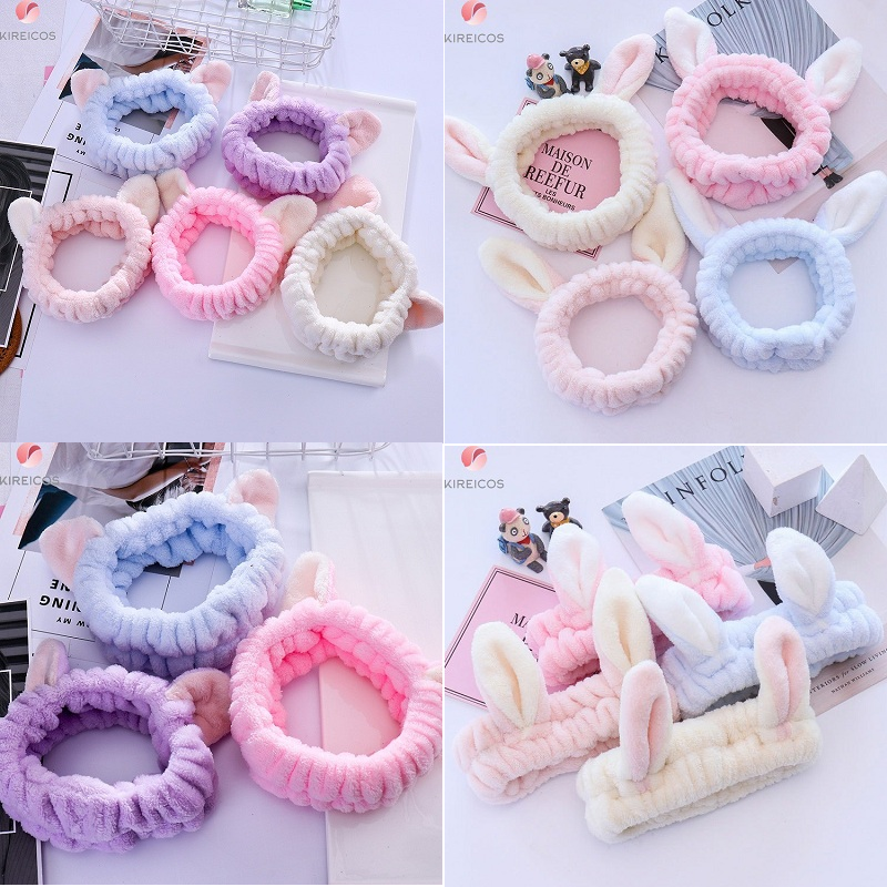 [HCM]Băng Đô Tai Thỏ 3D Siêu Xinh - kireicos