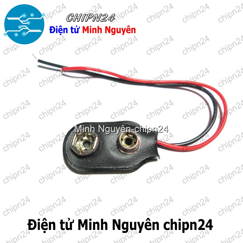 [3 sợi] (C44) Dây Đế pin 9V - HH000606