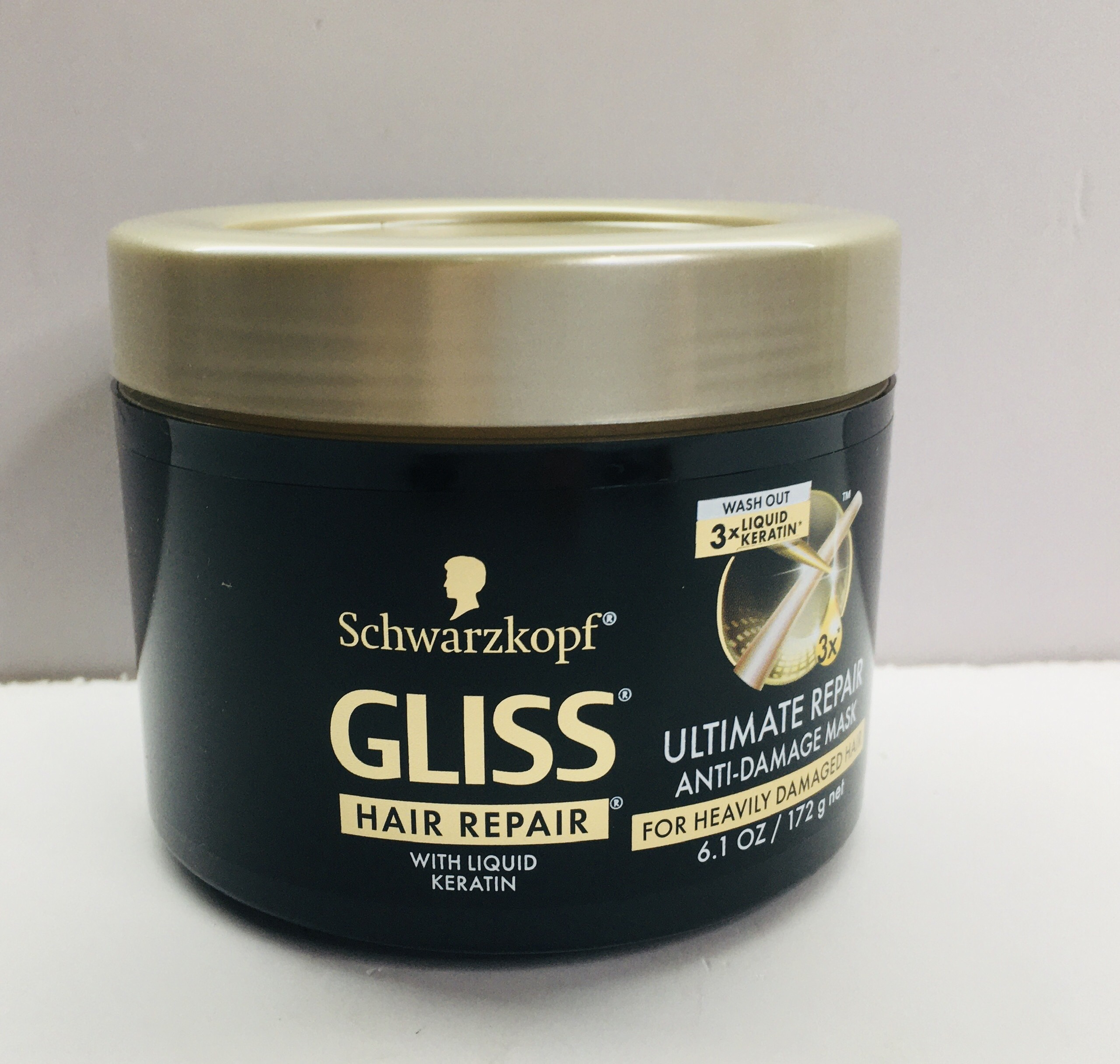 Kem Ủ Phục Hồi Tóc Hư Tổn Schwarzkopf Gliss Hair Repair 172G [Hàng Mỹ] |  