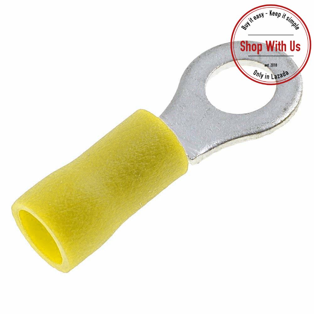 Đầu Cosse Tròn 2.5 (1000 cái/gói) - Đầu Cốt Tròn cho Dây 2.5 lỗ bắt vít 5mm