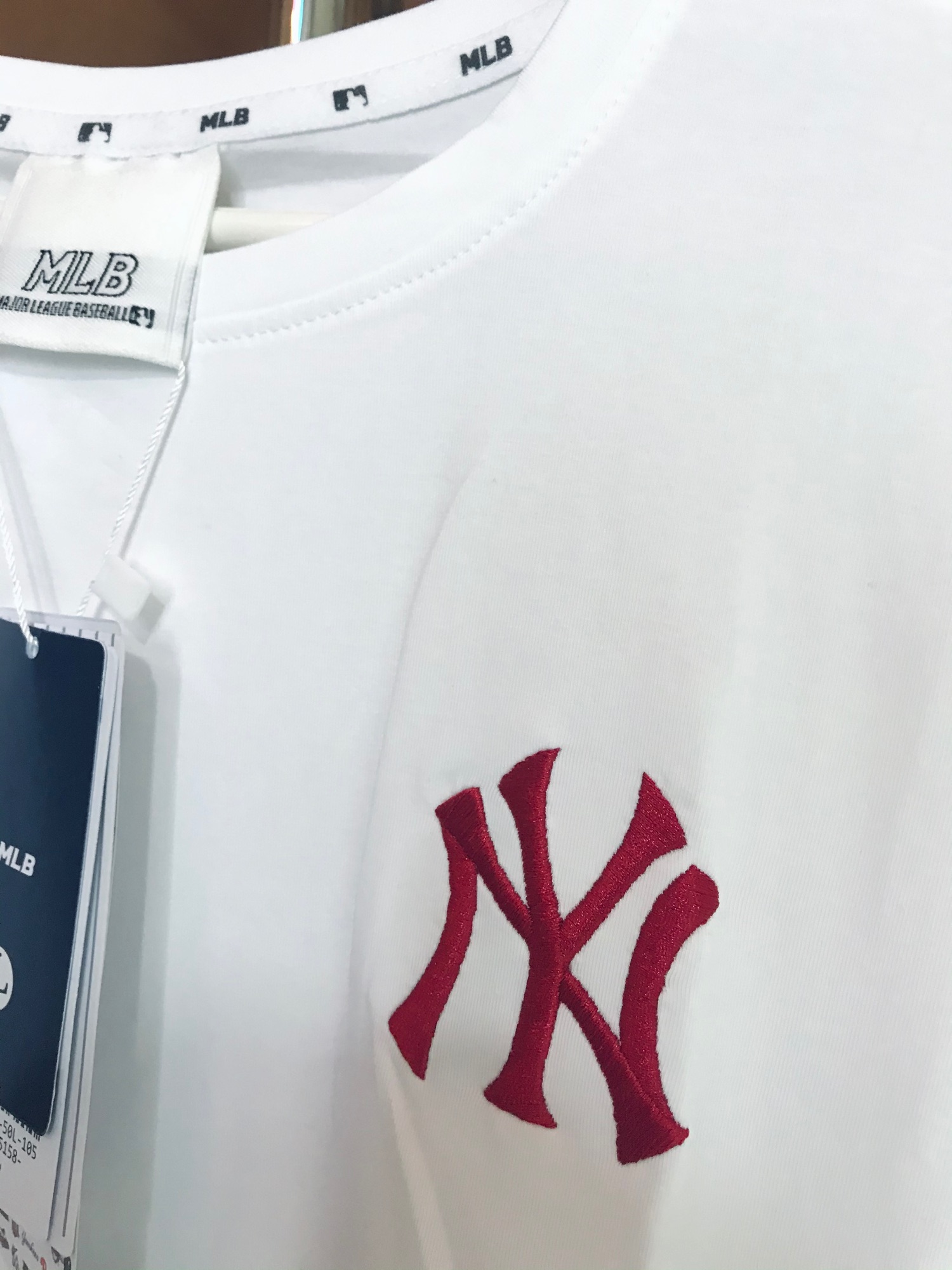 ÁO THUN MLB LOGO THÊU CAO CẤP