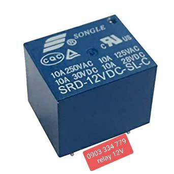 relay 12V 5 chân SRD-12VDC-SL-C