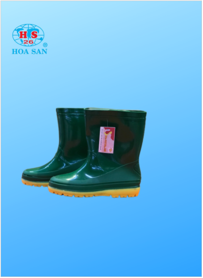 Ủng trẻ em Hoa San nhiều màu size 28-37