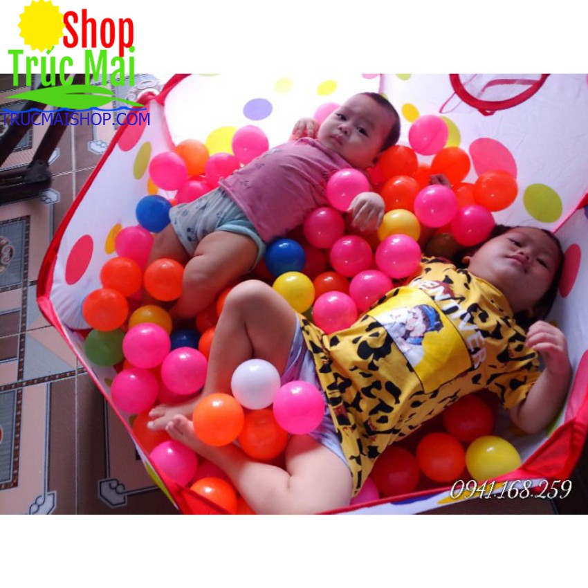 combo 100 bóng bóng đồ chơi cho bé đồ chơi trẻ em