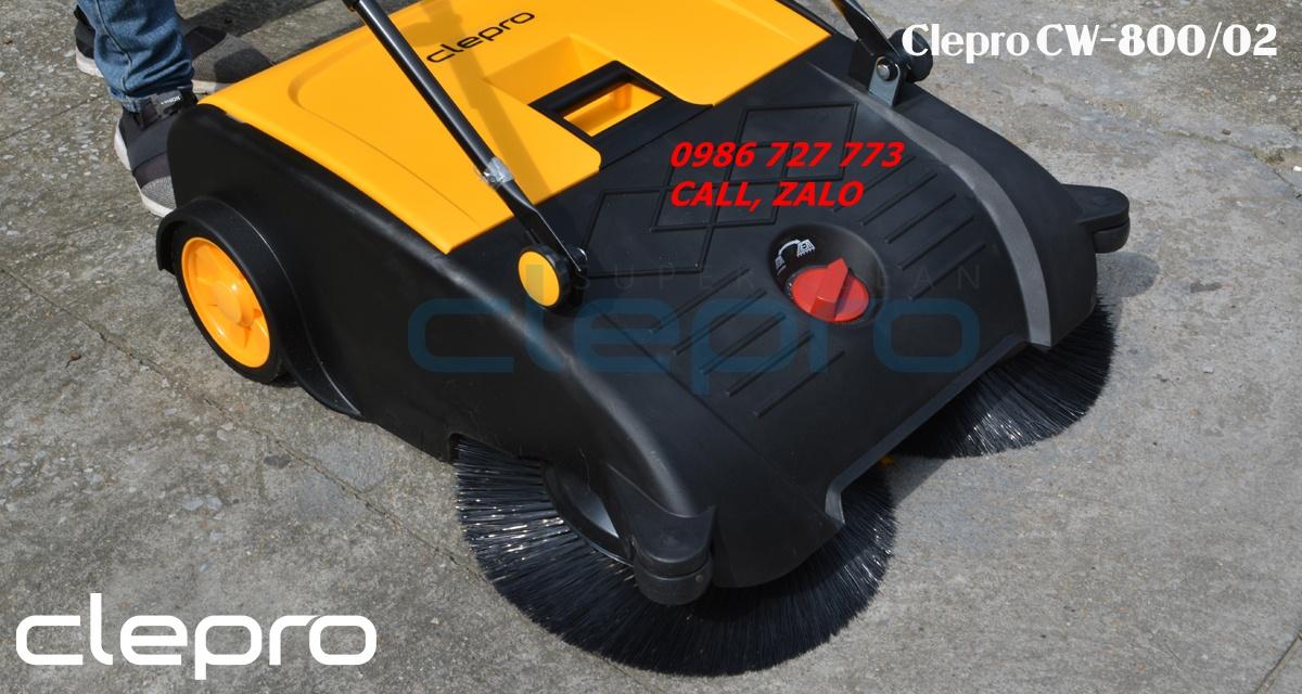 Xe quét rác đẩy tay Clepro CW-800/02