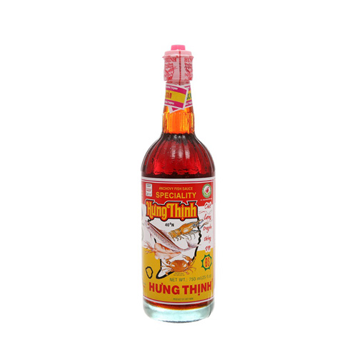 Nước mắm đặc sản HƯNG THỊNH 35 độ đạm chai 620ml