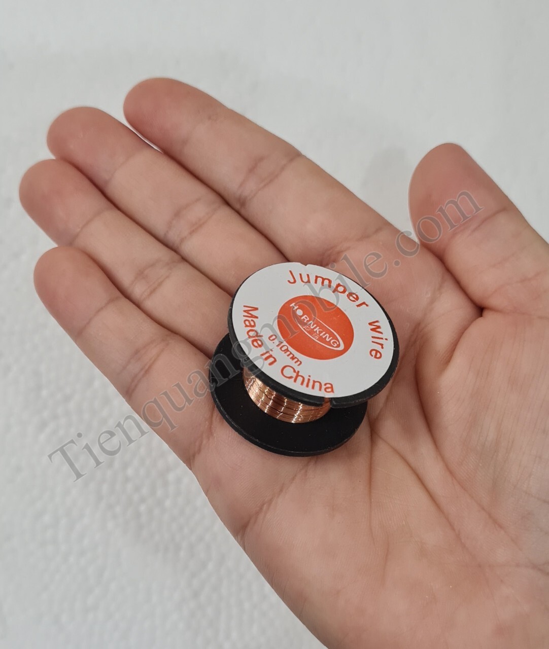 Cuộn dây đồng câu 0.1mm câu mạch linh kiện (dài 15m)