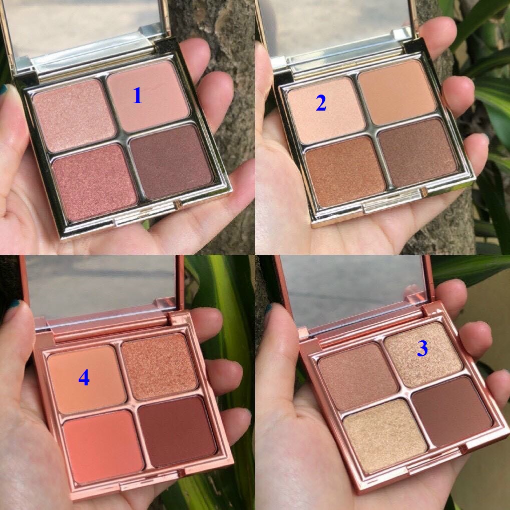 Bảng phấn mắt 4 màu Clio  Double Perfection Eye Palette.
