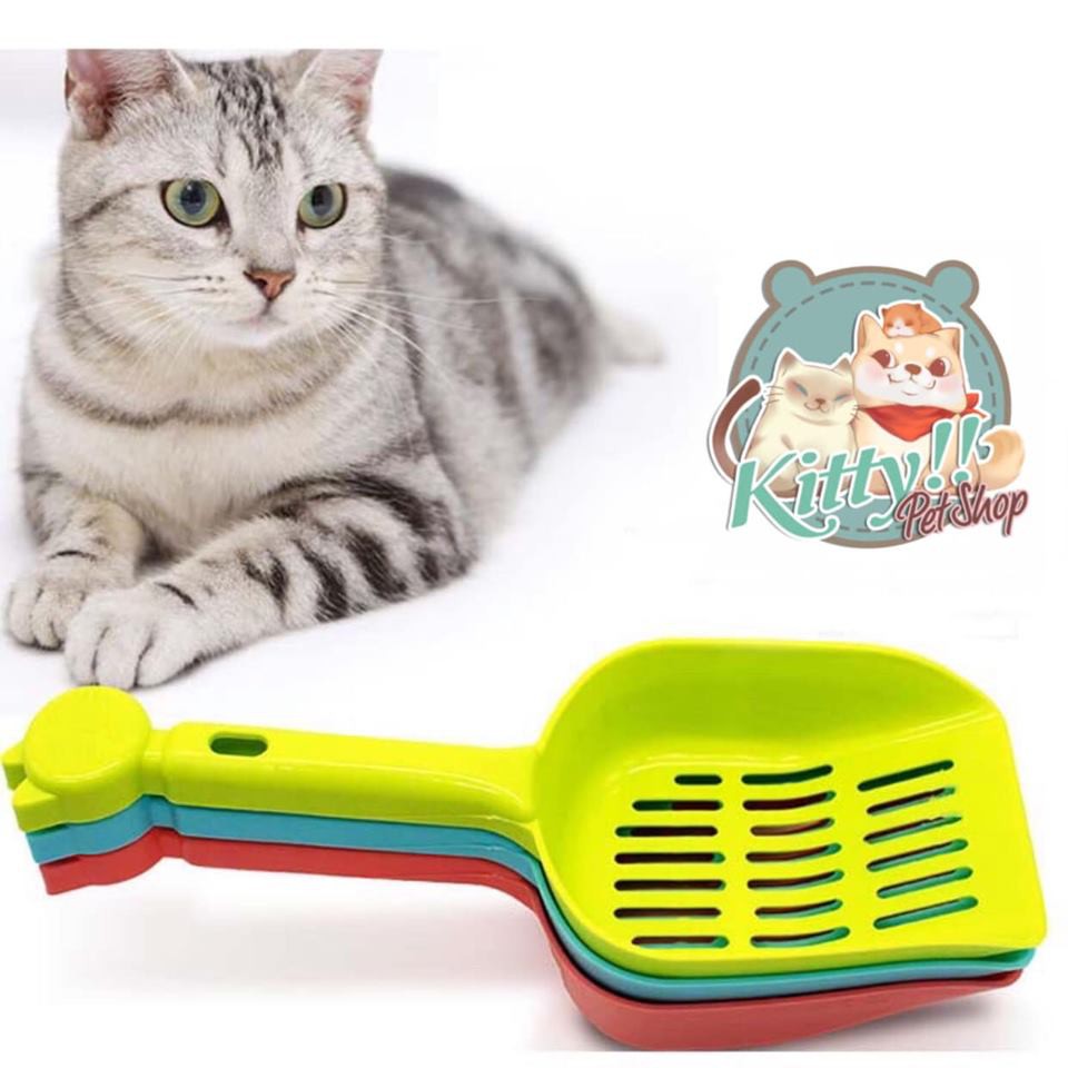 Xẻng xúc cát vệ sinh hình đầu mèo