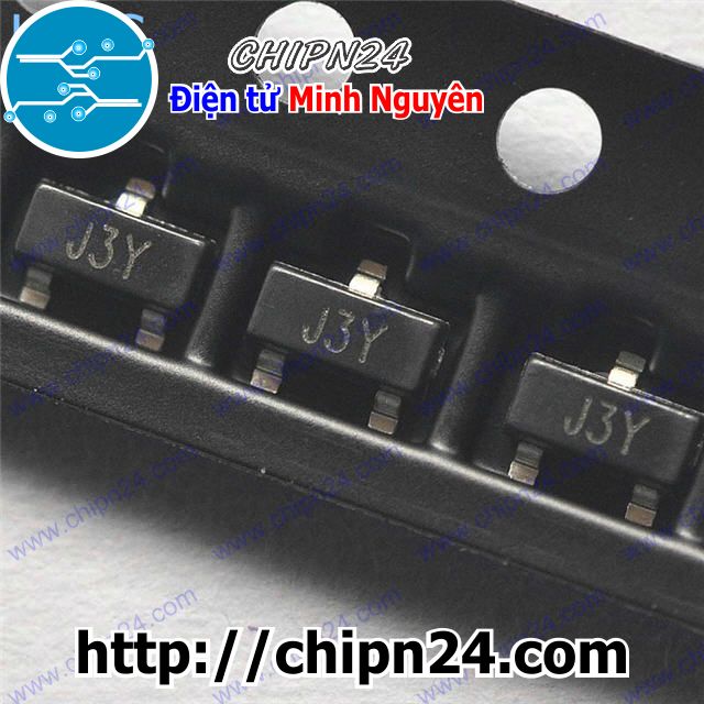 [25 con] (KX) Transistor Dán S8050 (J3Y) SOT-23 NPN 500mA 40V (SMD Dán) (8050)