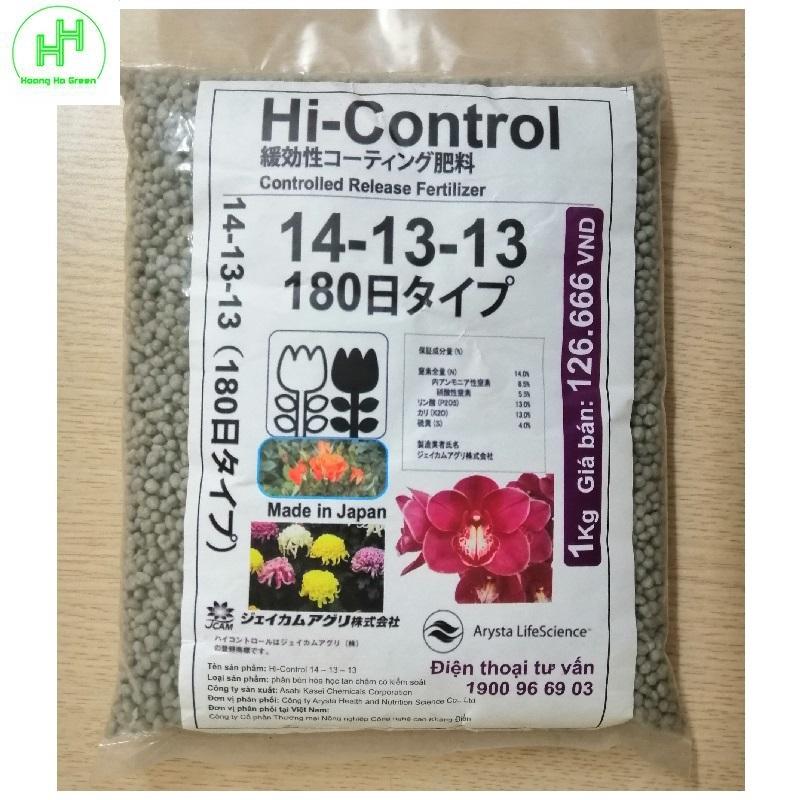 Phân chì tan chậm nhật bản hi-control 14-13-13 gói 1kg