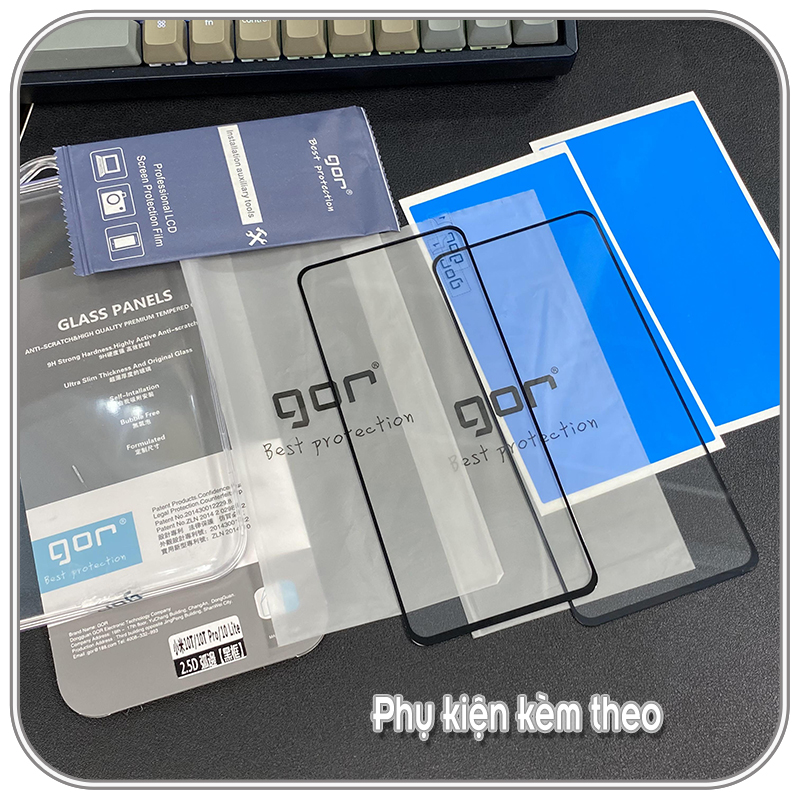 Bộ 2 miếng cường lực GOR Full 2.5D cho Redmi Note 10S - Note 10 4G - Hàng nhập khẩu