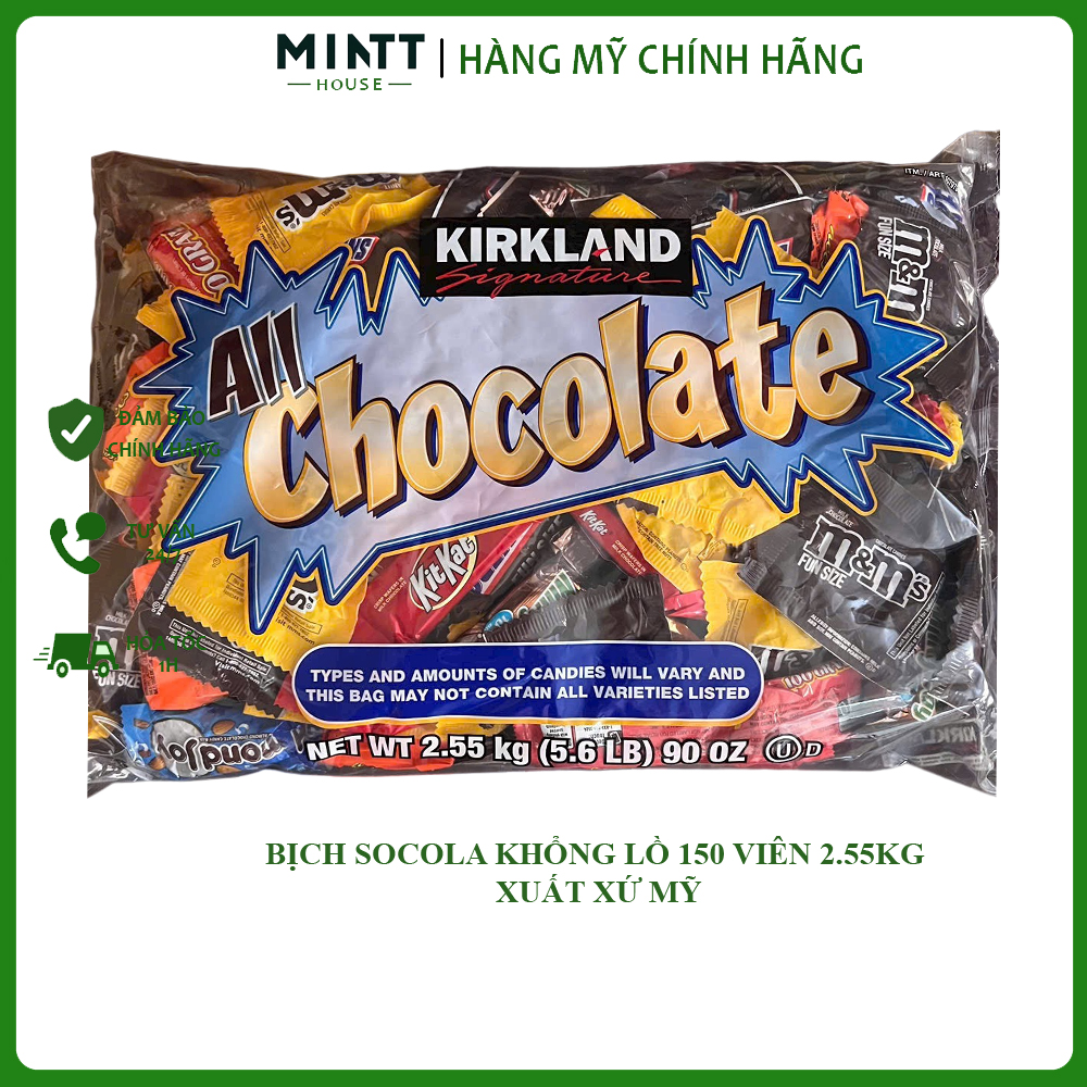 [Siêu Sale] SOCOLA 150 VIÊN BỊCH 2.55KG XUẤT XỨ MỸ [Date mới]