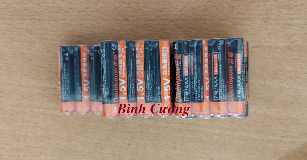 Bộ 4 viên pin đũa Doublepow AAA