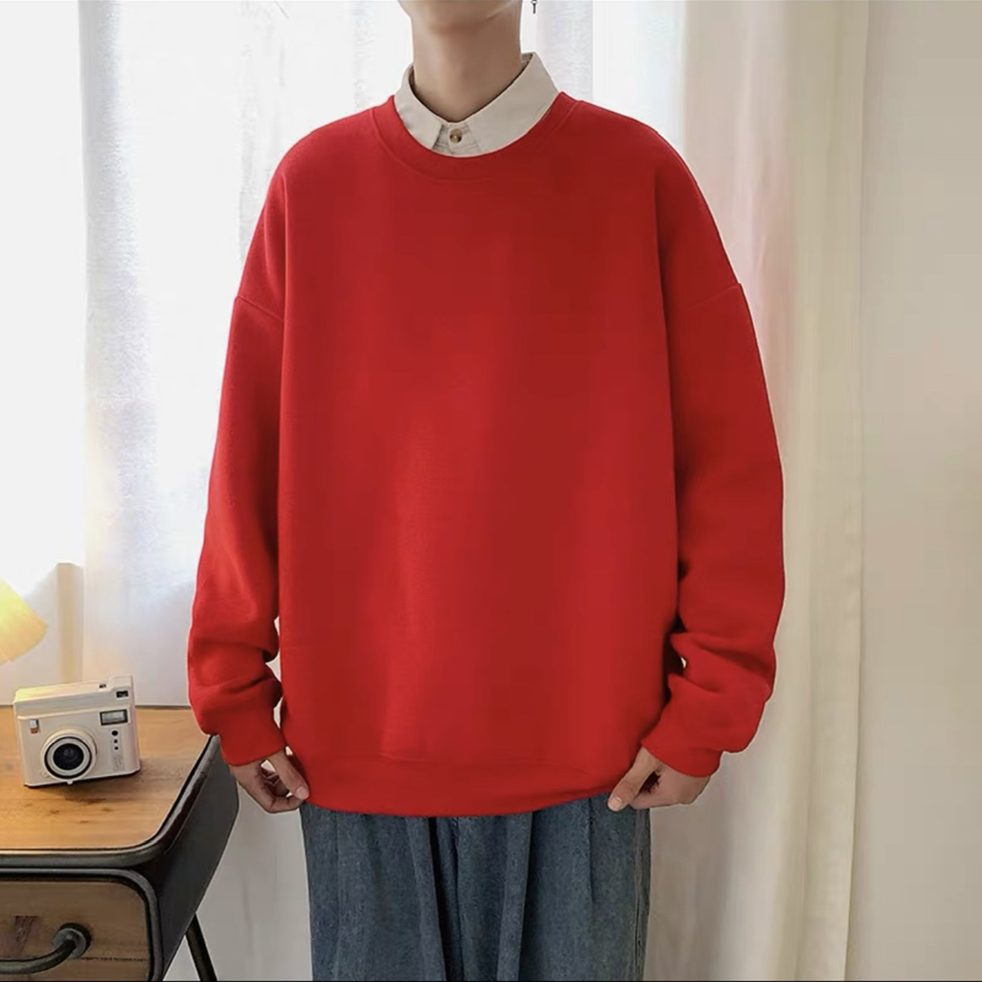Áo Sweater - Nỉ Chui Trơn NHIỀU MÀU SẮC LỰA CHỌN