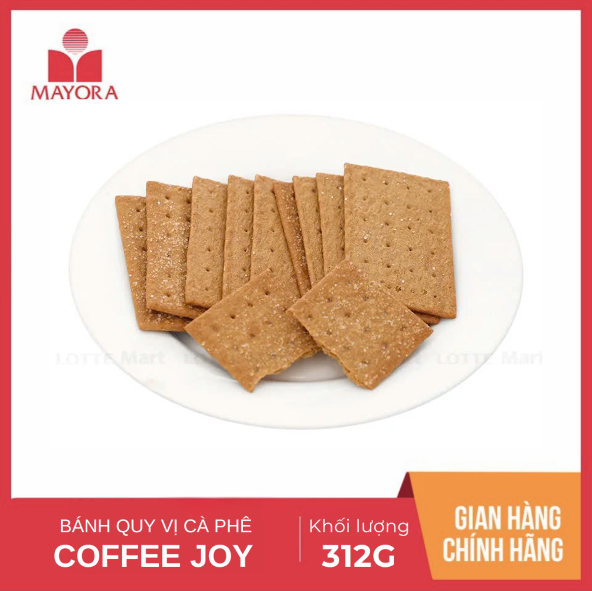 BÁNH QUY VỊ CÀ PHÊ COFFEE JOY 312G