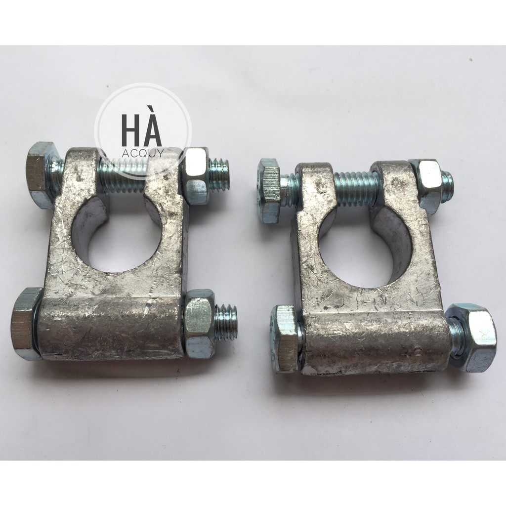 Đầu Bọp Cọc Bình Ắc Quy bằng Chì Vuông Phi 18 (D18 mm)-1 cặp