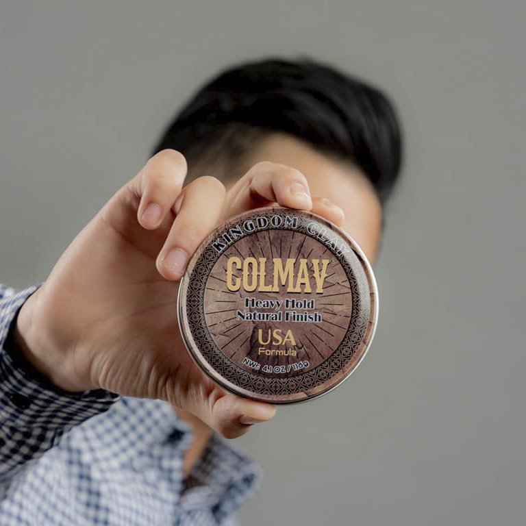 [CHÍNH HÃNG] Sáp vuốt tóc Colmav Kingdom Clay Pomade, Pomade vuốt tóc