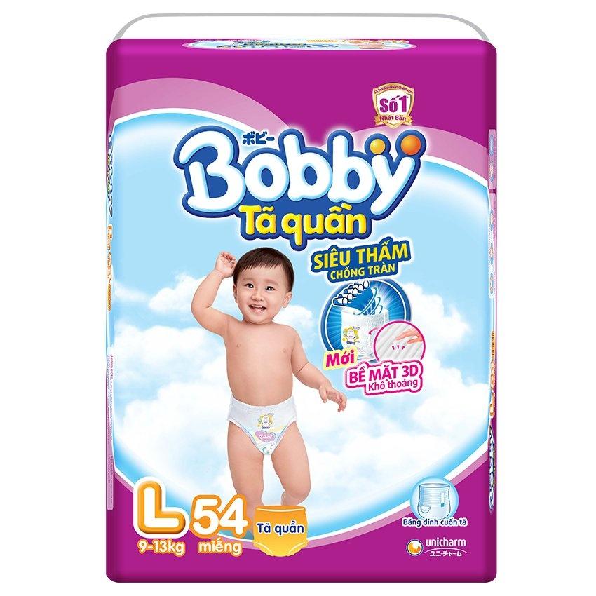Tã quần Bobby L54 (9 - 13kg)