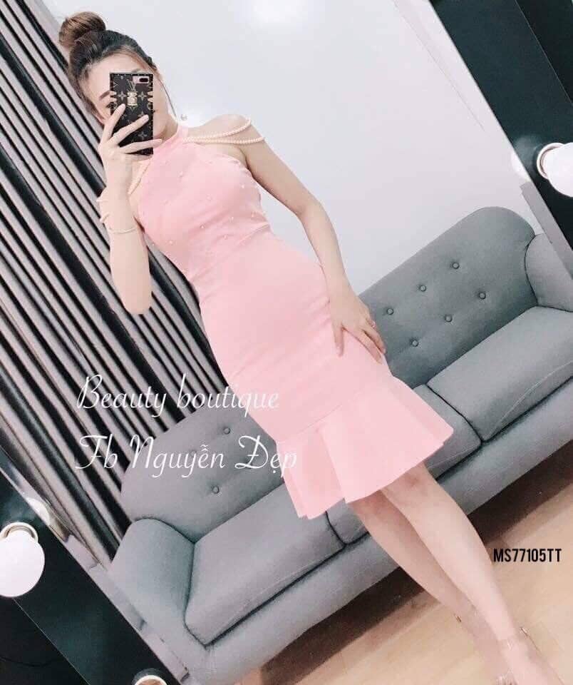 Đầm BODY Kết Cườm T8 Cực Xinh