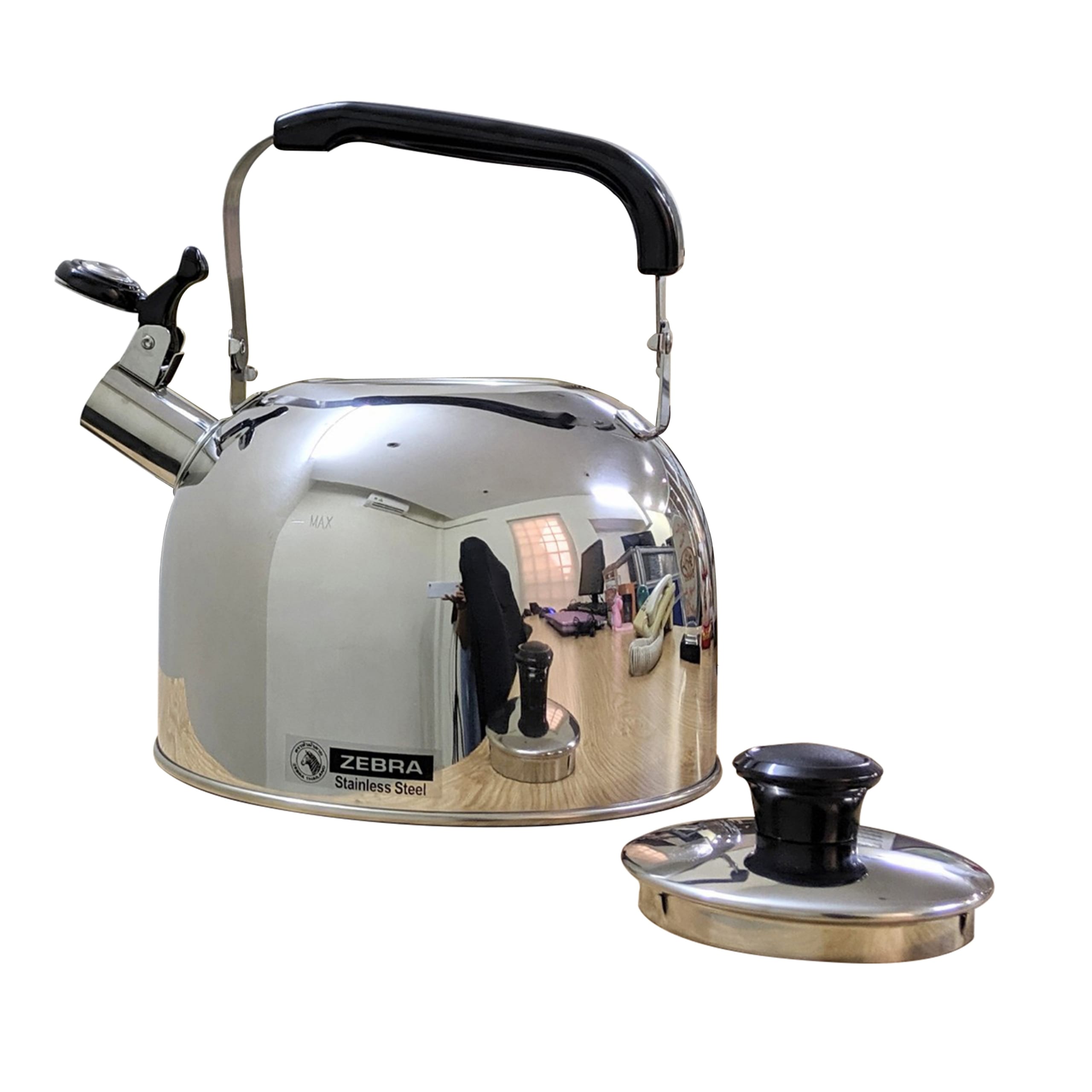 Ấm inox zebra 6lit -inox 304 (113525)
