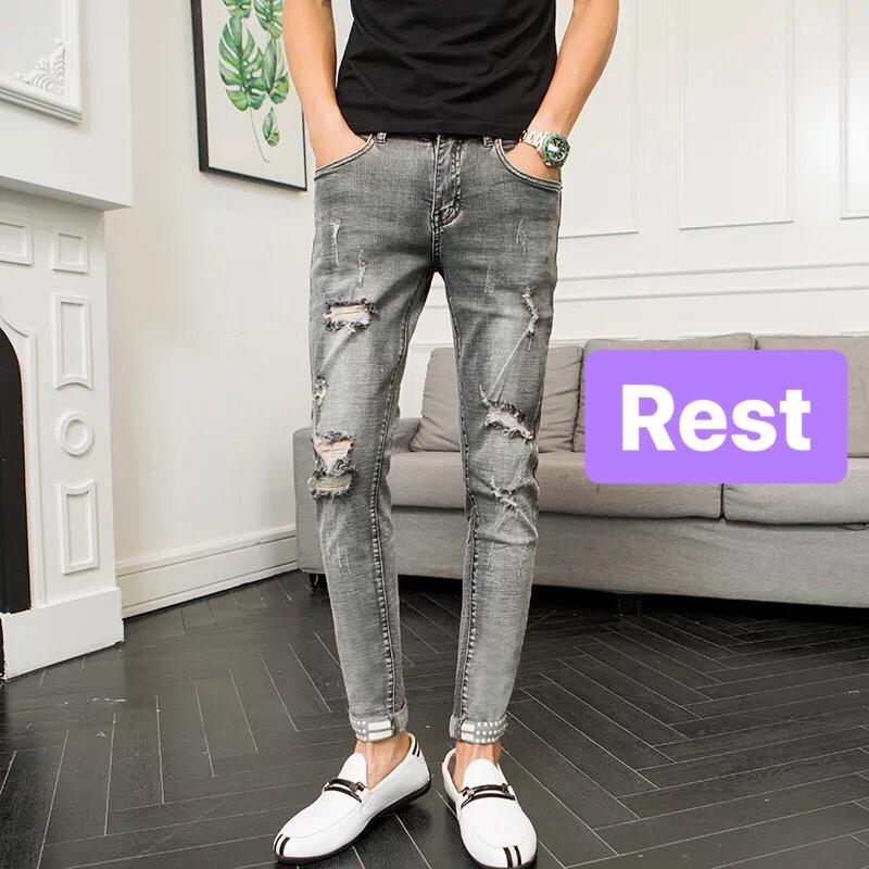 QUẦN JEAN NAM EVEREST CHẤT BÒ CAO CẤP XÁM NHẬP THÁI LAN- EVEREST FASHION