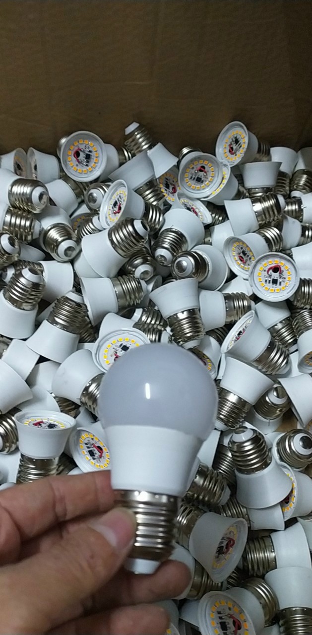 bóng đèn led tron 3w, 5w chống nước