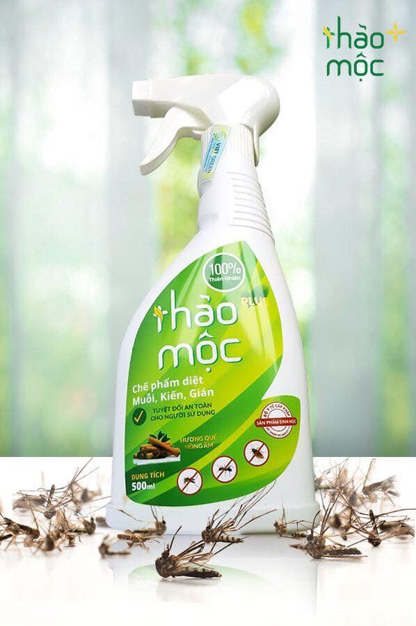 Thảo mộc Plus -  Diệt muỗi kiến gián Organic 500ml