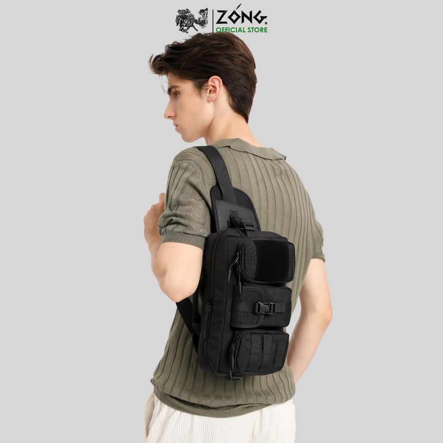 Túi đeo hông/ đeo chéo du lịch phượt – OZUKO 9449