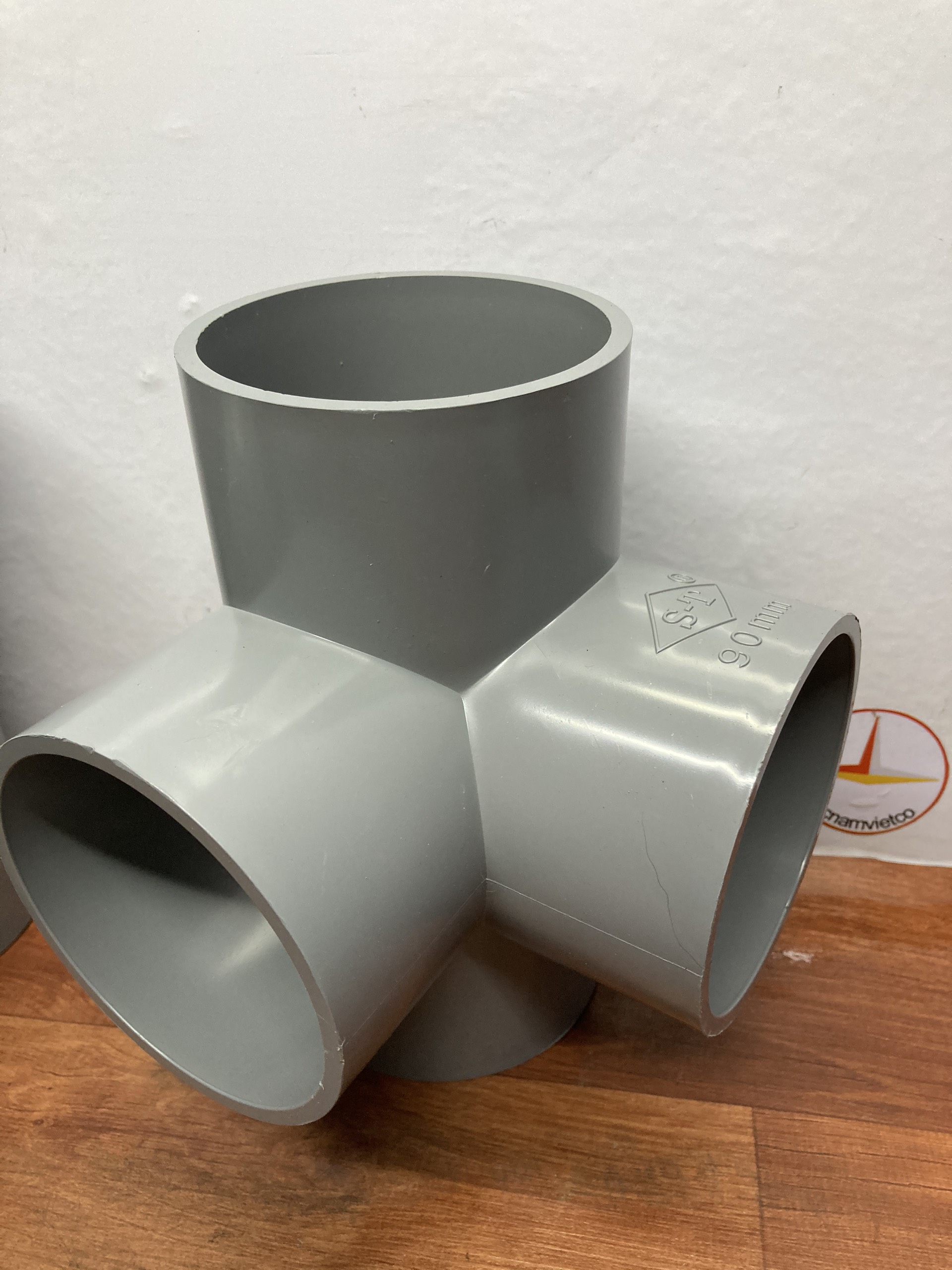 Corner Connector, 4-Way Connector (Corner Cross) Made of Non-90 Degree Pvc Plastic
