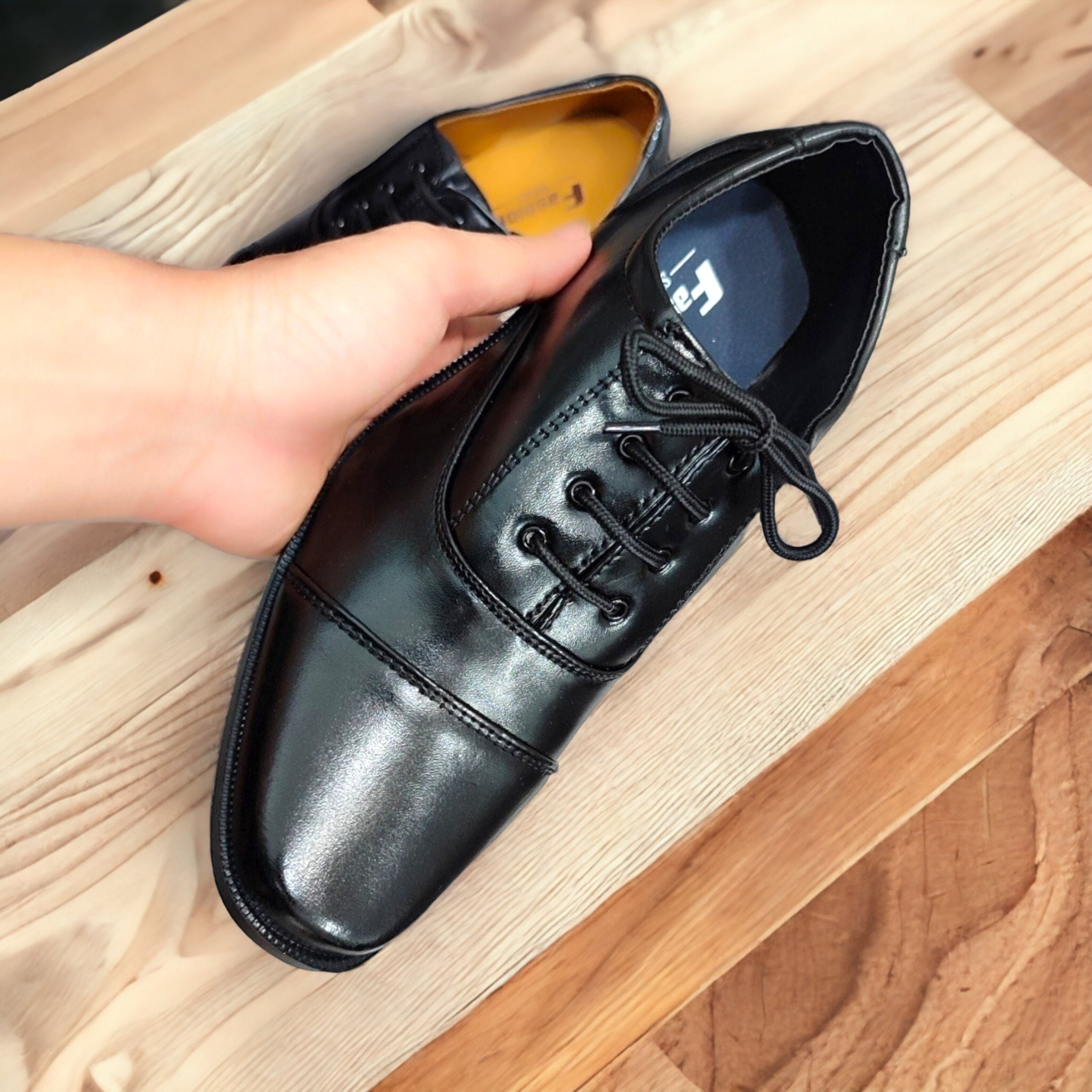 [HCM]Giày tây nam giả dây cột lịch lãm size 38 đên 44 hỗ  trợ dỏi size nêu ko vừa