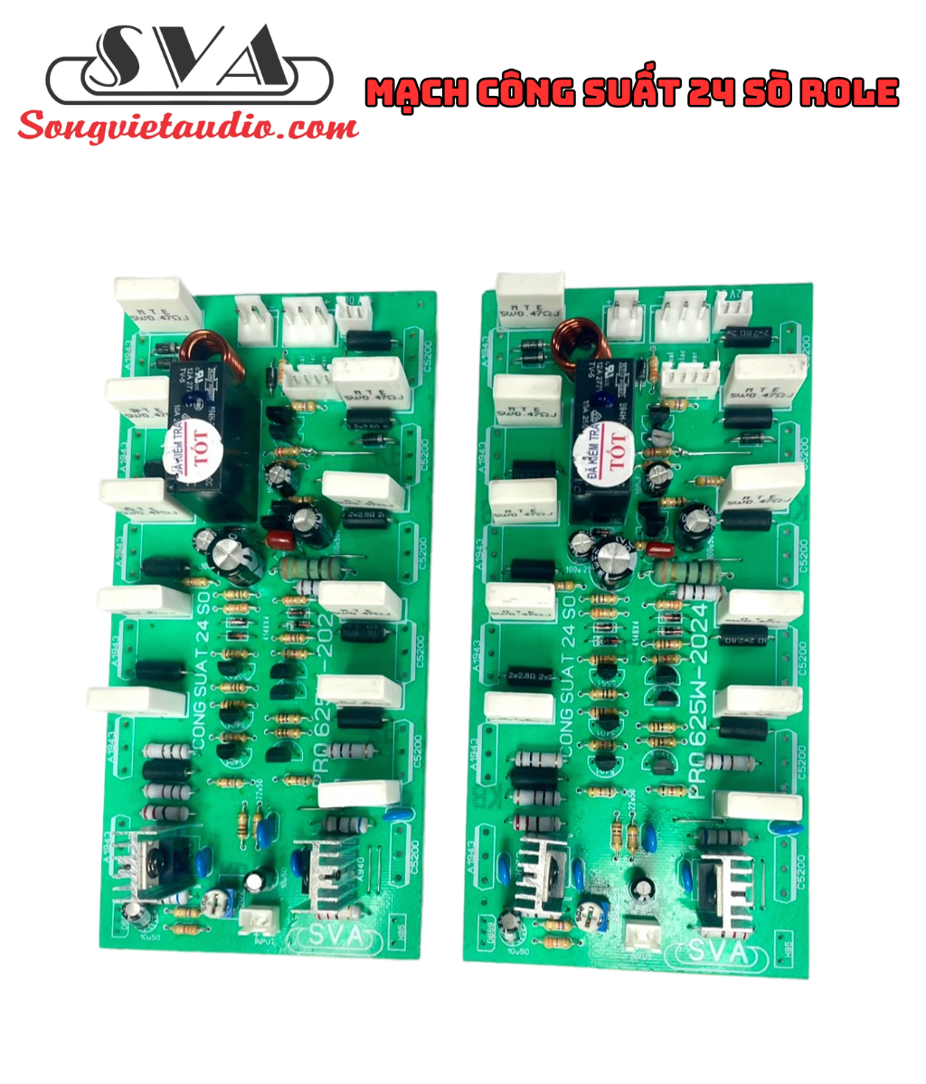 MẠCH CÔNG SUẤT 24 SÒ CÓ ROLE