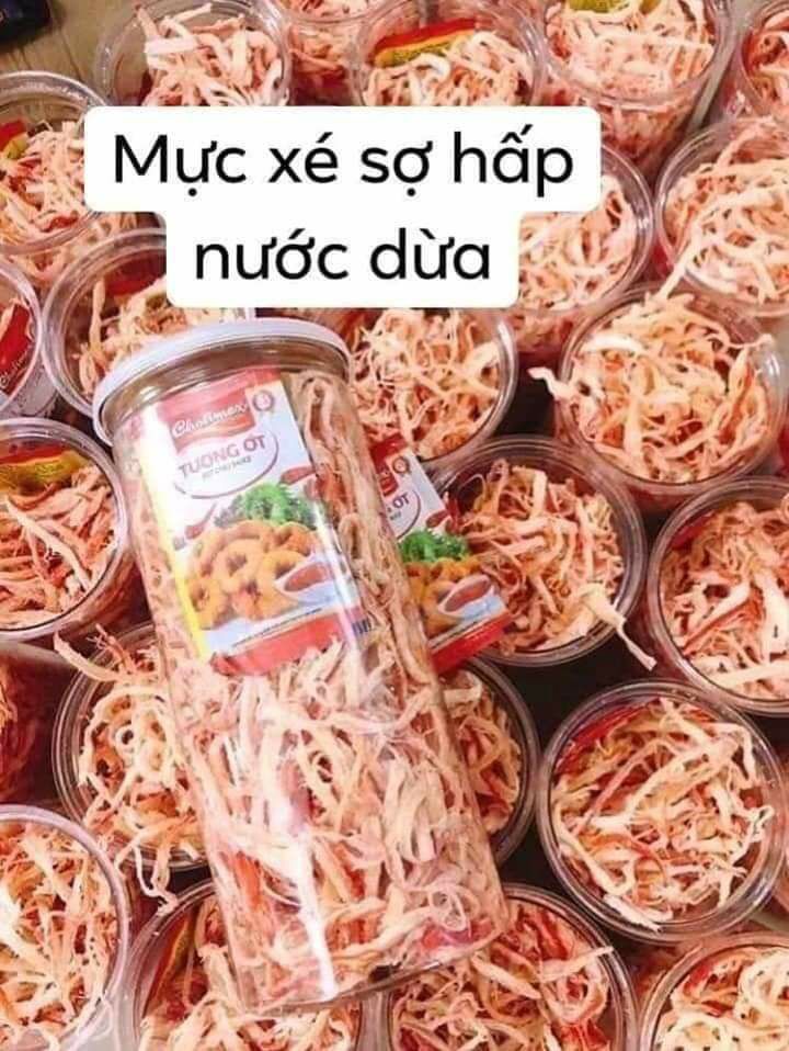 Mực hấp nước cốt dừa 250gram