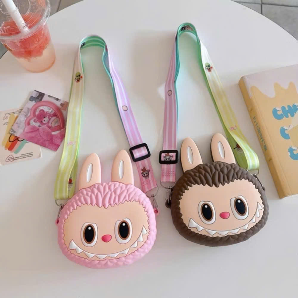 Túi silicon labubu mẫu mới dễ thương hot trend cho bé