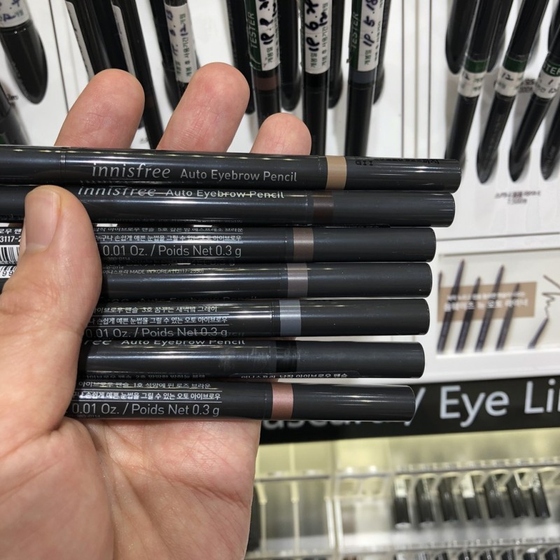 Bút chì kẻ mày Innisfree Auto Eyebrow Pencil giá rẻ
