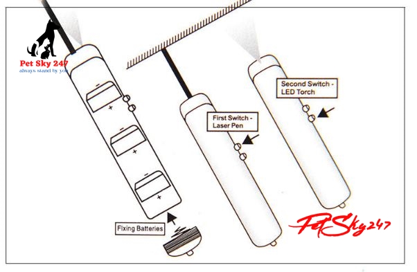 [HCM]Đồ Chơi Đèn Laser Led Cho Chó Mèo