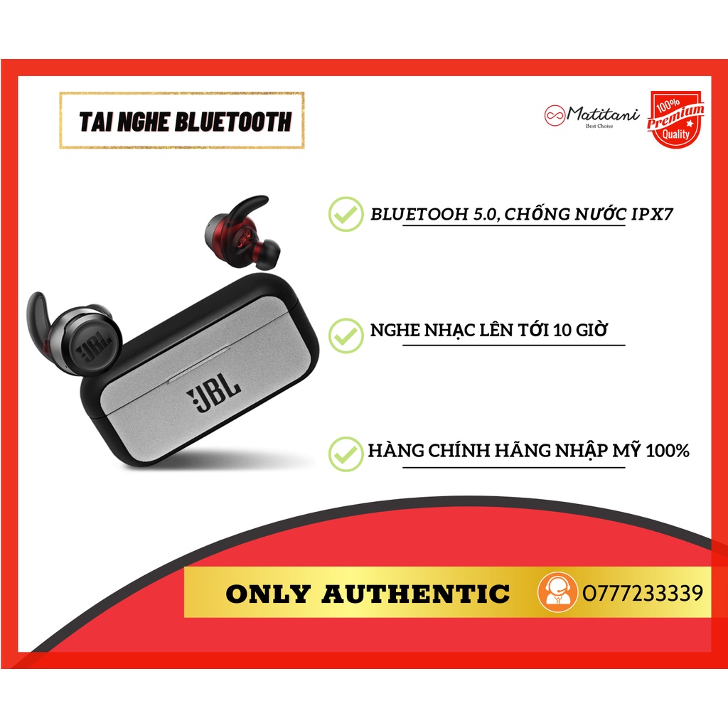 Tai Nghe Bluetooth JBL Reflect Flow (Black)
