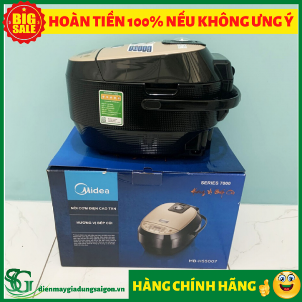 [HCM]Nồi Cơm Điện Cao Tần Midea MB-HS5007- 1 lít 8