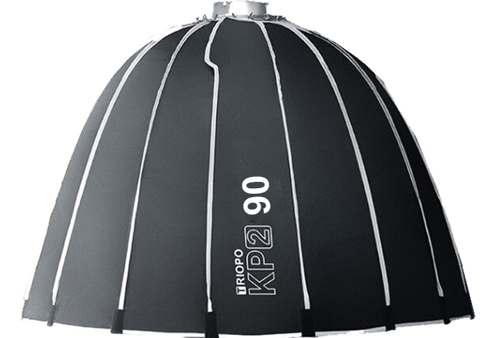 Softbox Parabolic Triopo KP-2 90 ngàm Bowens (kèm lưới tổ ong)