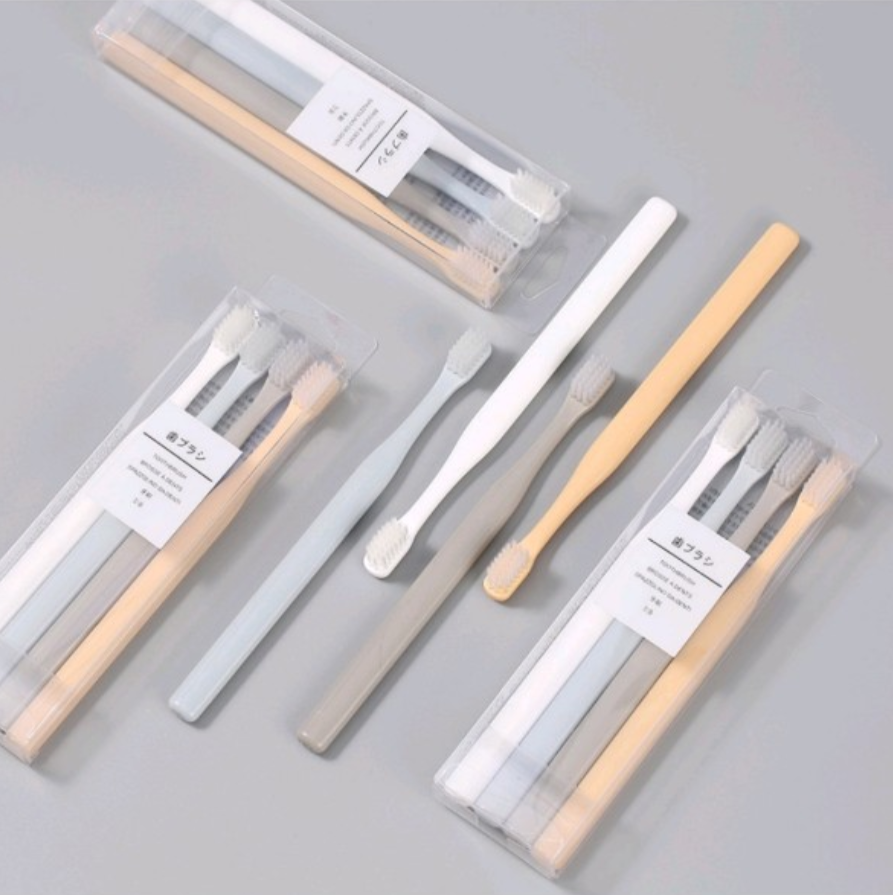Combo 4 cây bàn chải đánh răng Muji Nhật