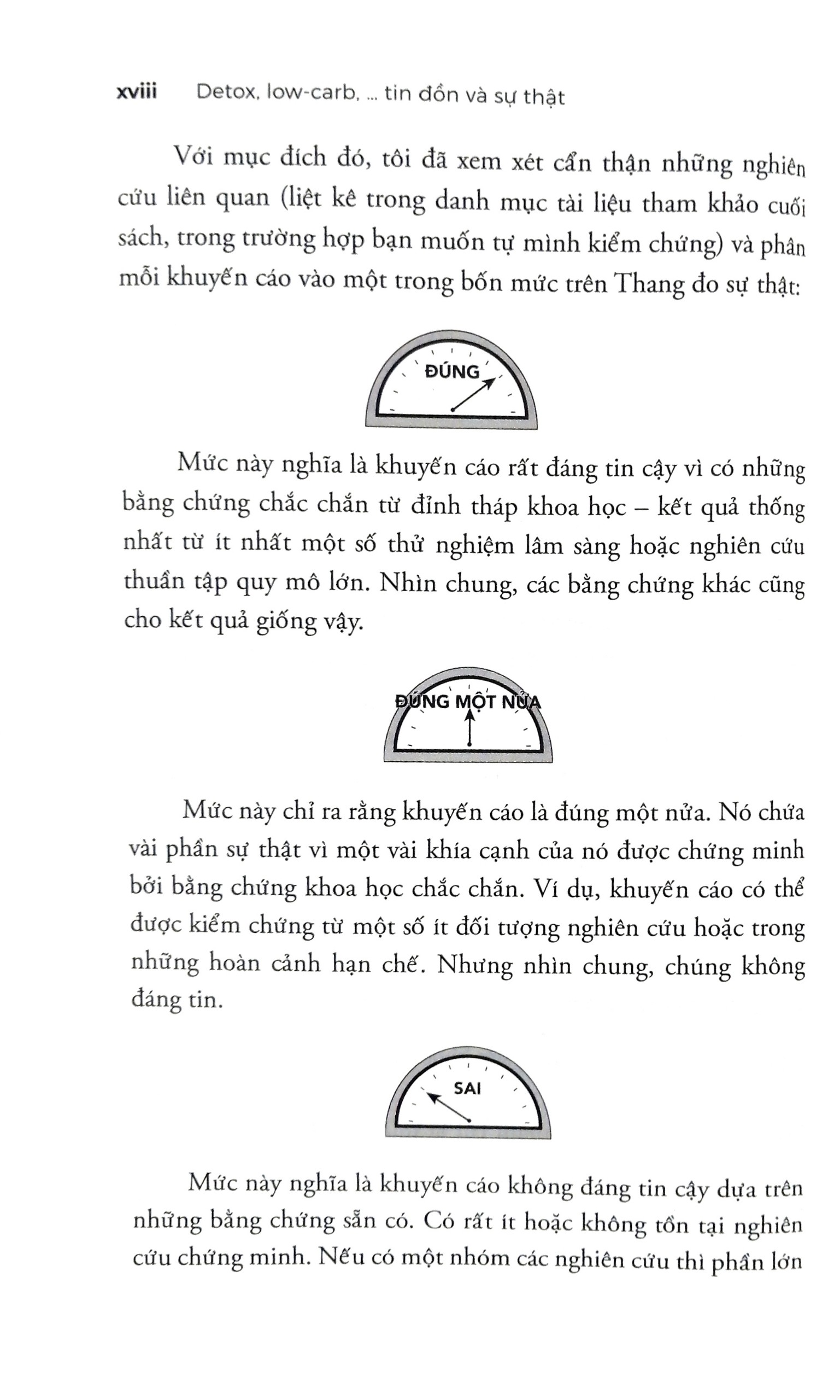 Sách Alphabooks - Detox, Low-Carb, Thực Phẩm Hữu Cơ…Tin Đồn & Sự Thật