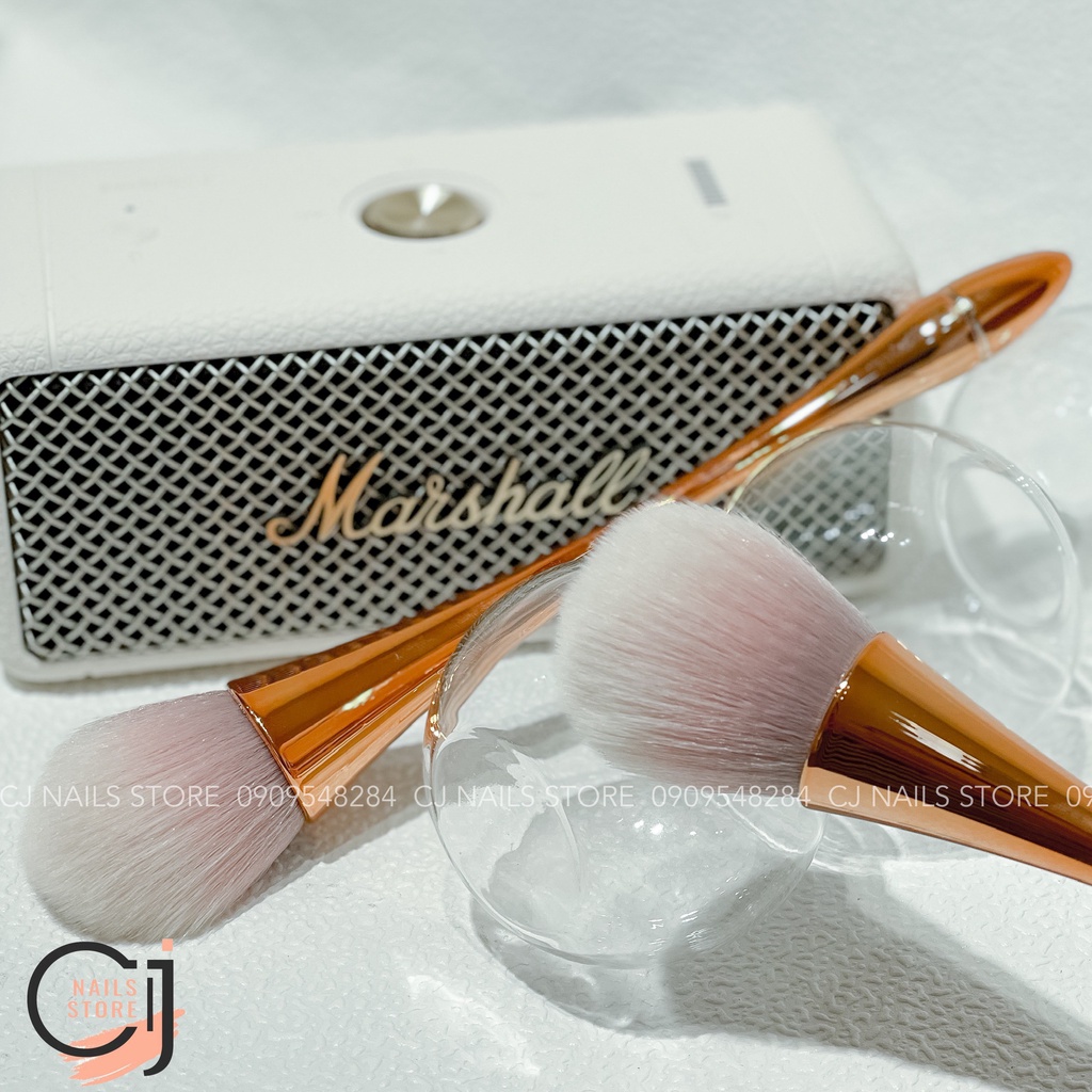 {CJ Nails Store} Cọ phủi bụi nail cán dài