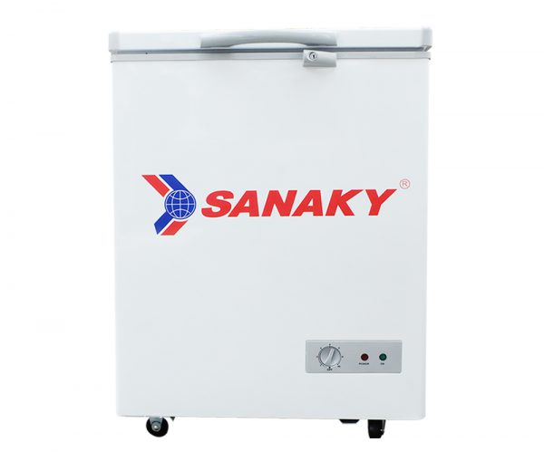 [GIAO TẠI HCM] - Tủ đông Sanaky VH-150HY2 - Dung tích 100 lít - 1 ngăn 1 cánh - Nhiệt độ ngăn đông≤ -18ºC Kích thướcD615 x R620 x C845 mm - Điều chỉnh nhiệt độNút vặn bên ngoài - Miễn phí vận chuyển HCM