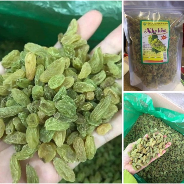 Nho khô xanh Ninh thuận bao ngon | nho